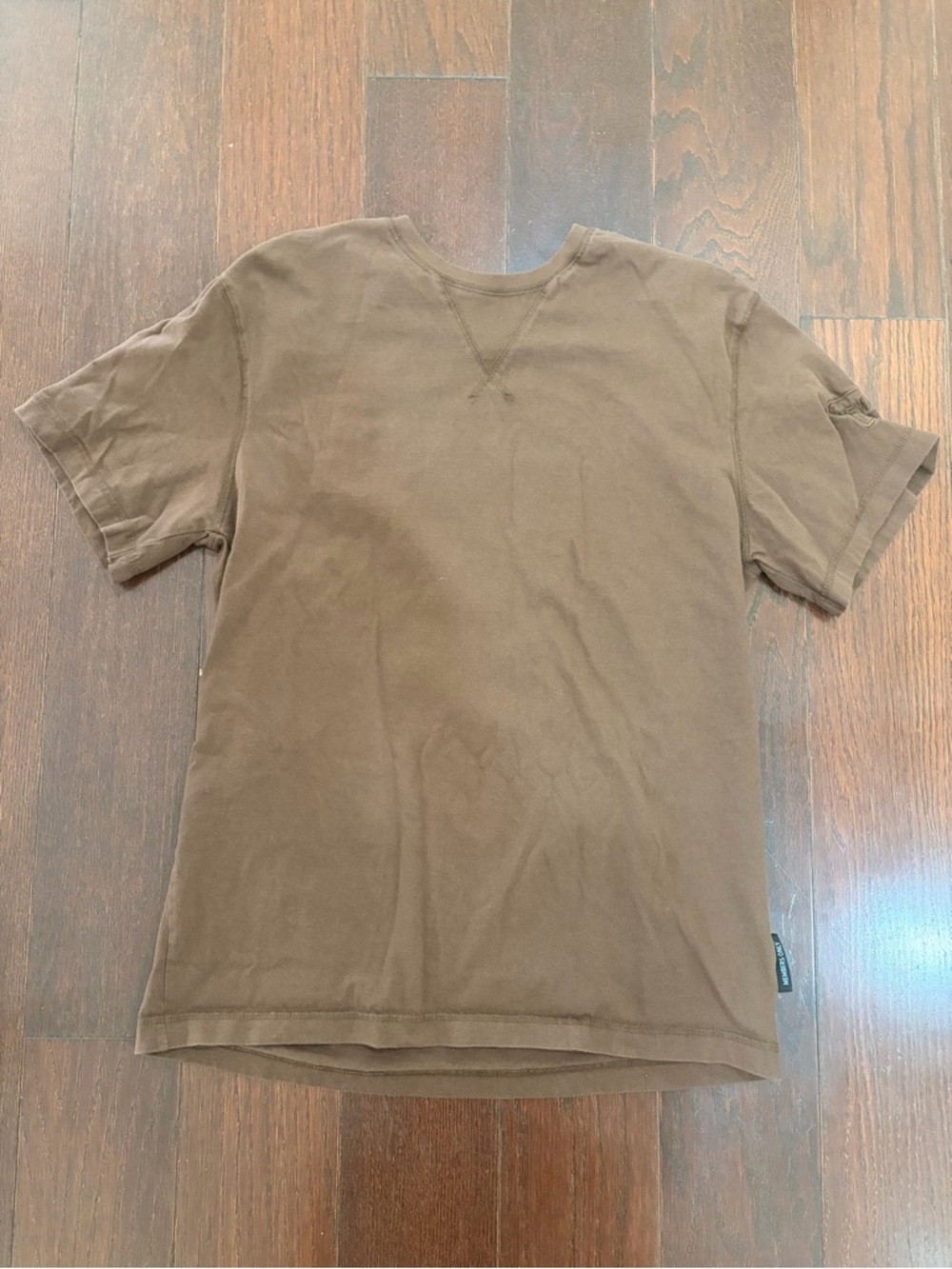 0021-Members Only Brown Short-Sleeve Crew Tee